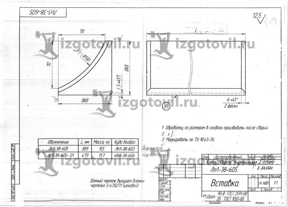 Изготовление деталей по чертежам - изготовление деталей