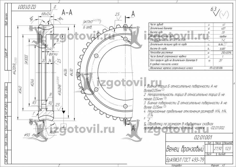 Токарные работы - изготовление деталей