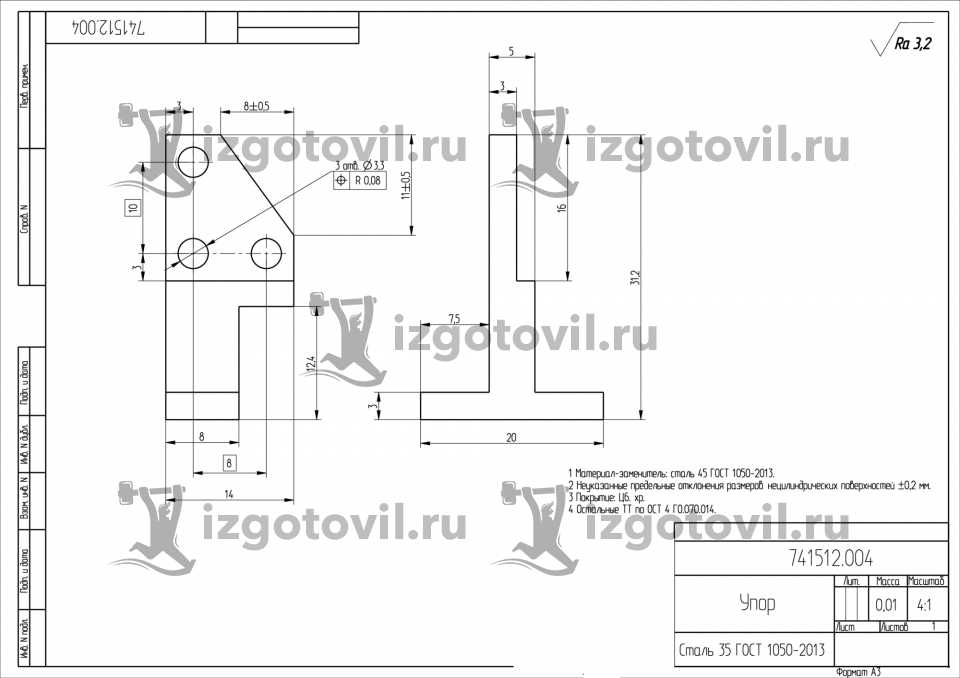 Изготовление деталей на заказ - изготовление деталей