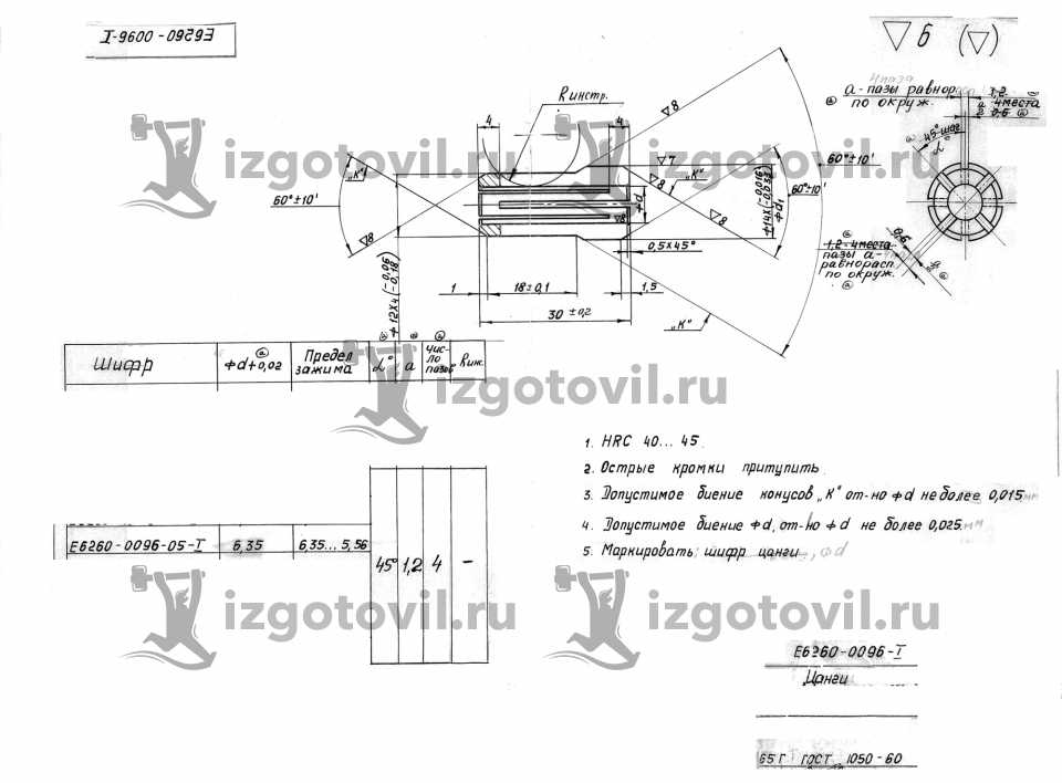 Токарно-фрезерная обработка - изготовление деталей