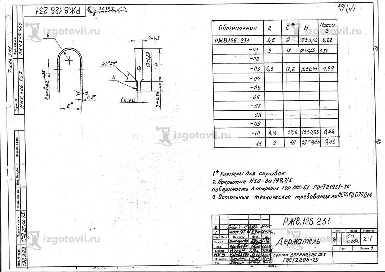 Изготовление кронштейнов по чертежам заказчика