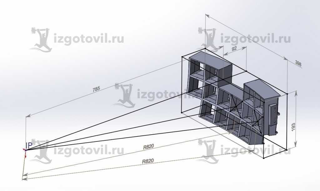 Изготовление деталей на заказ (Корпусная деталь АМГ6)