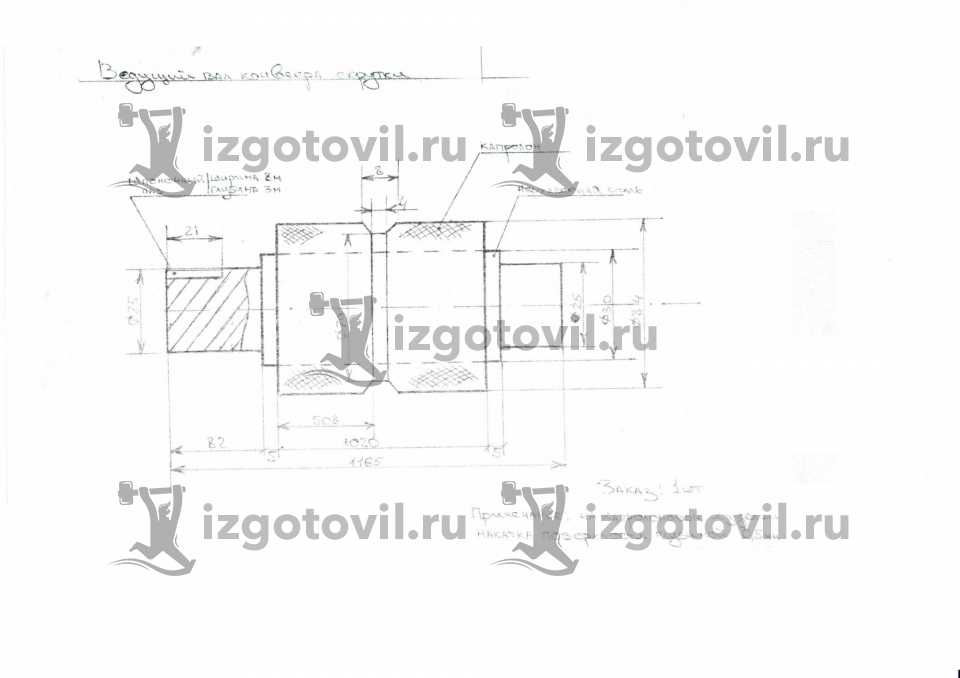 Токарная обработка валов