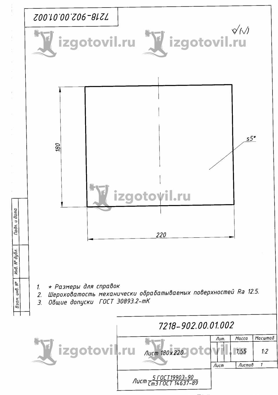 Изготовление деталей оборудования - изготовить детали