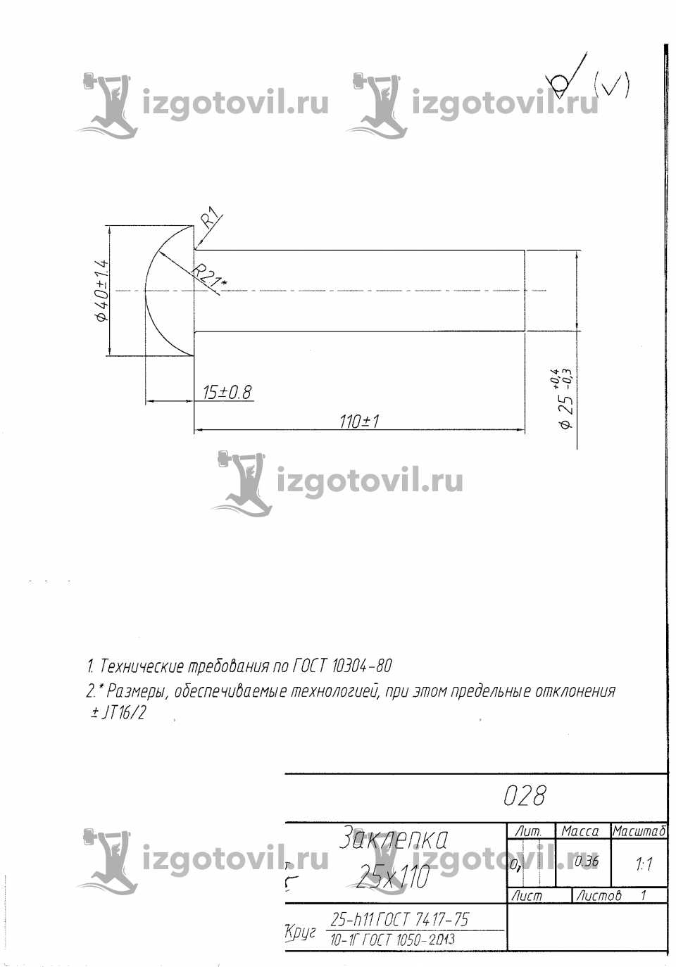 Токарная обработка ЧПУ - изготовление метизов