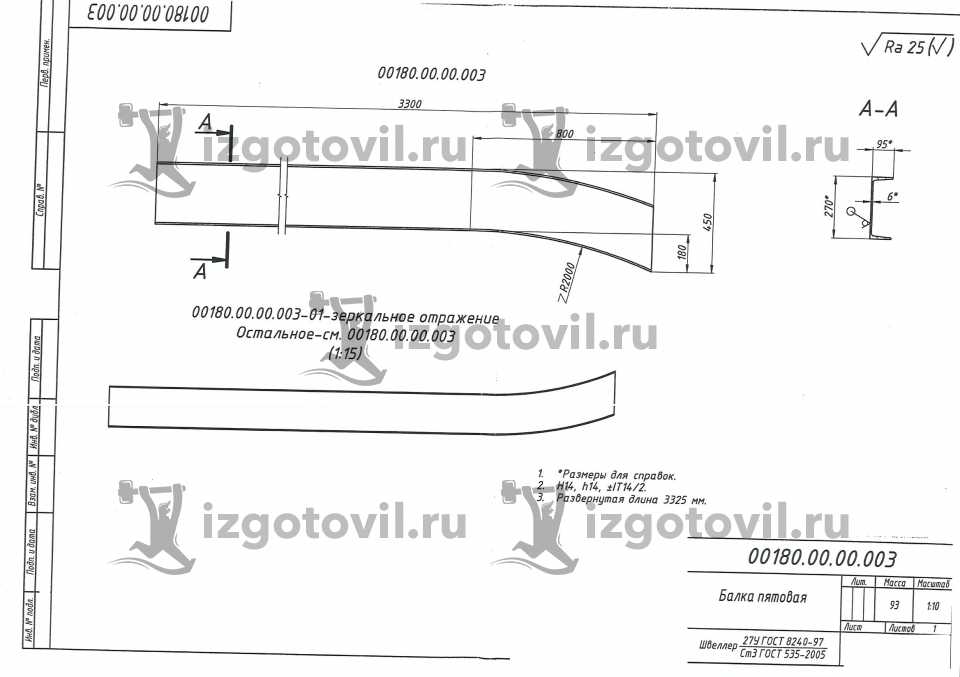 Изготовление деталей по чертежам - изготовление деталей