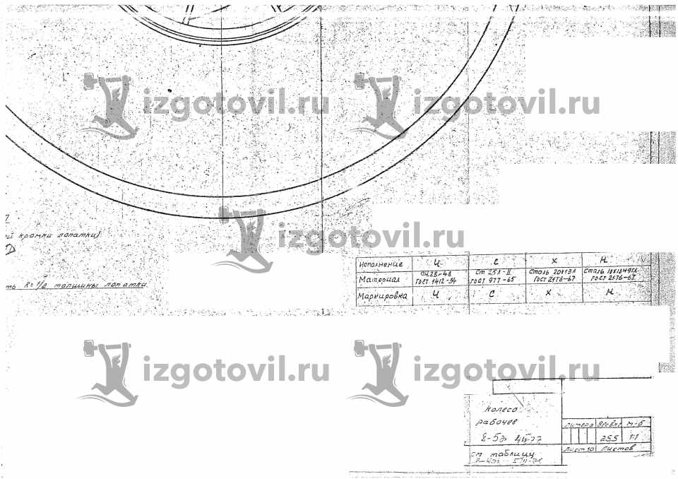 Токарные работы