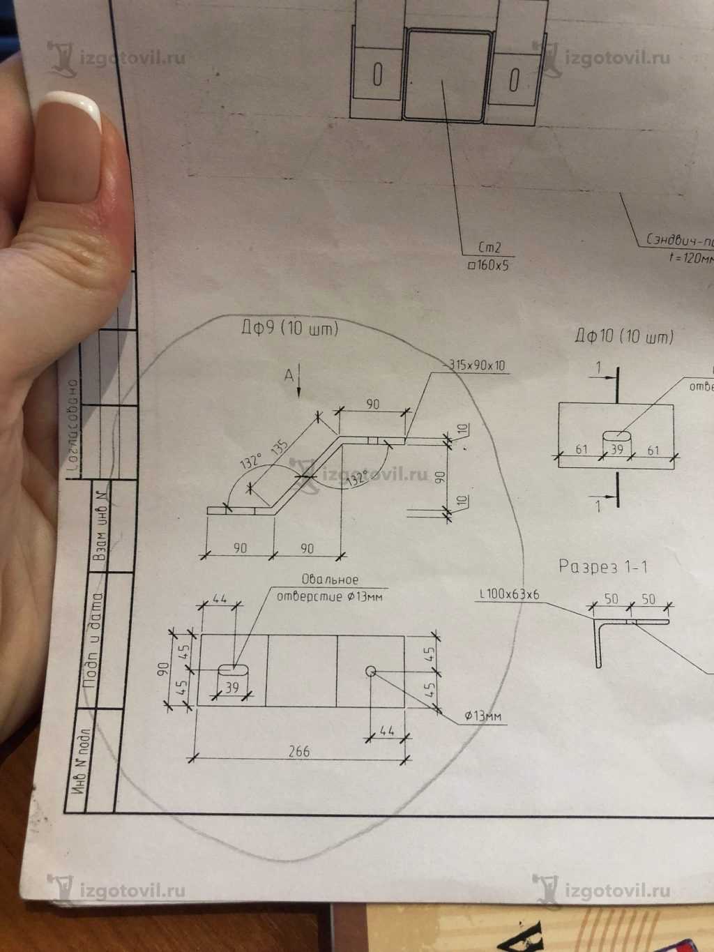 Изготовление деталей по чертежам (детали)