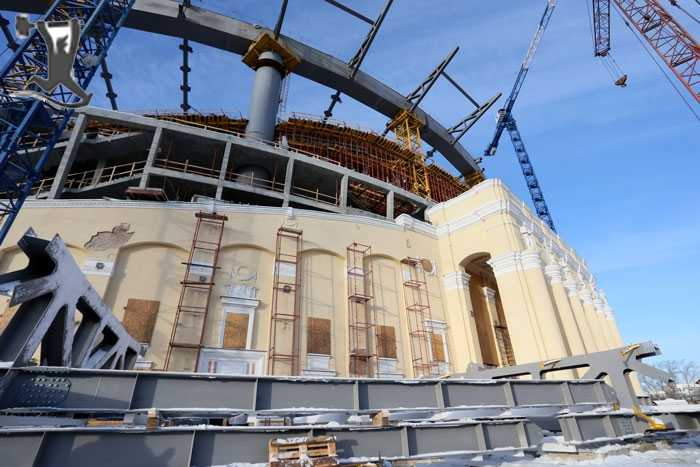 «Курганстальмост» завершает поставку металлоконструкций для строительства «Екатеринбург Арены»