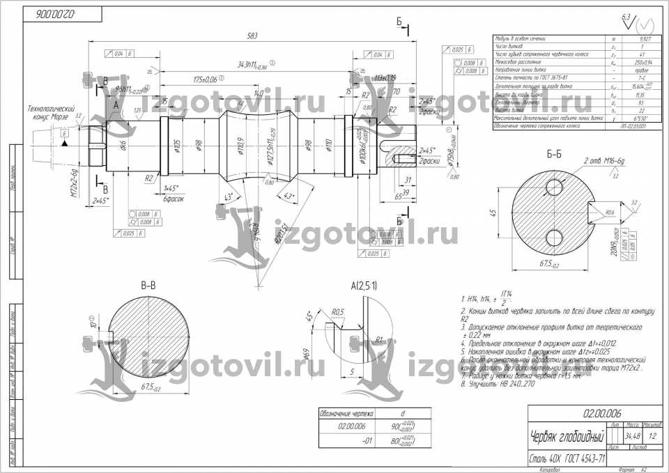 Токарные работы - изготовление деталей