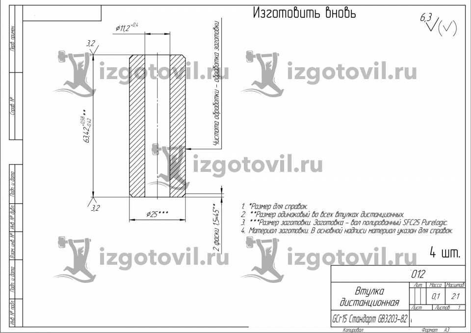 Токарно-фрезерная обработка - изготовление деталей