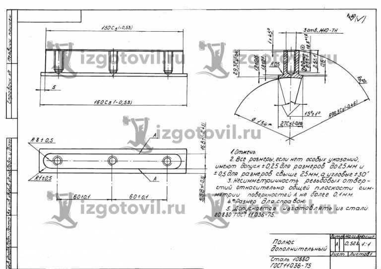 Процесс изготовления по чертежу модели какого либо предмета