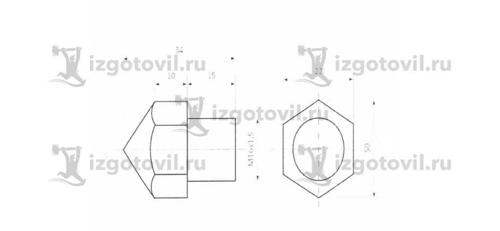 Токарная обработка ЧПУ: изготовление шипов